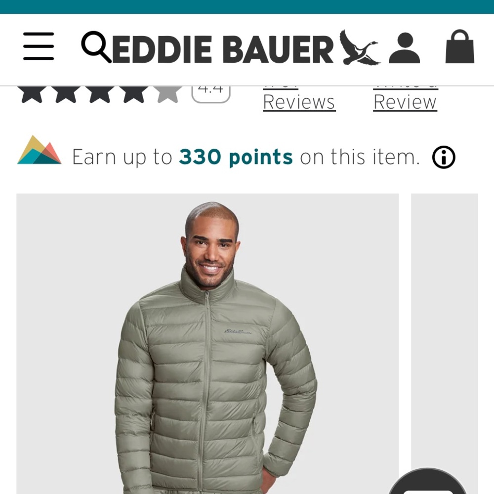 Eddie Bauer men’s jacket XXL
Brand new with tags